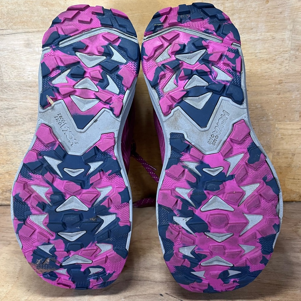 Hoka One One Torrent 2 Womens Size 9.5 Trail Running Shoes Festival Fuchsia - Picture 7 of 10